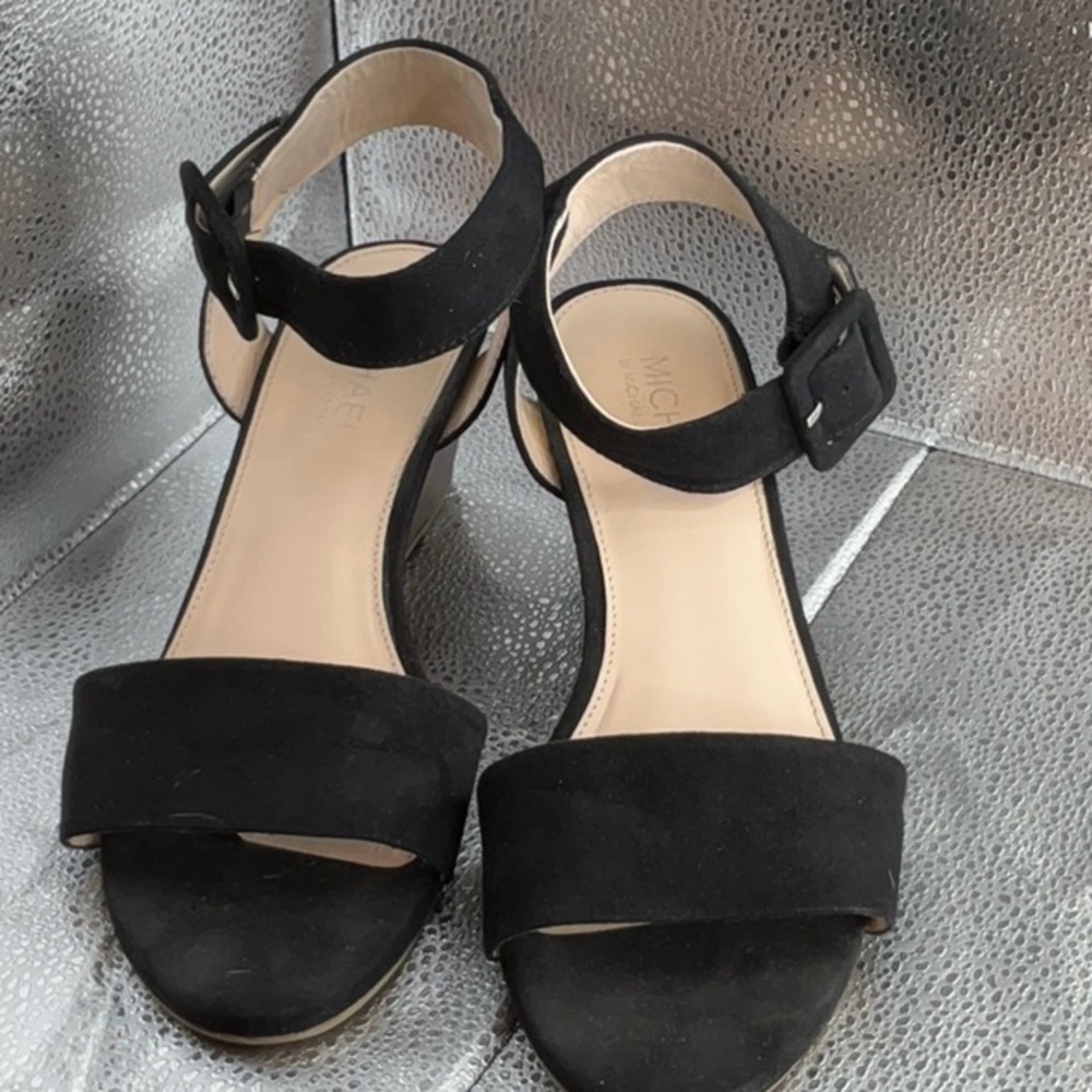 Michael By Michael Shannon Women’s Wedge Heel Ankle Strap Sandals 9M
